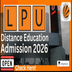 LPU Distance Education Admission 2026 Begins; Apply Before November 28